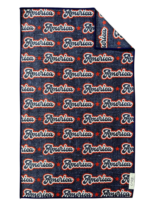 American Honey Double-Sided Hand Towel