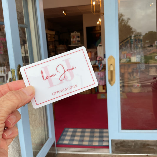 love Jovi Gift Card