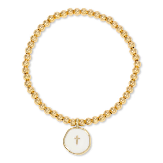 Tiny Cross Bracelet