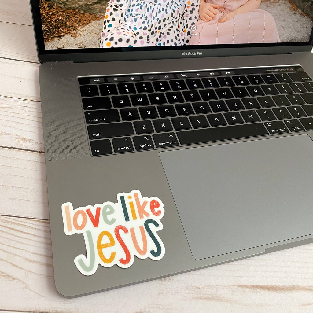 Love like Jesus sticker | Christian faith stickers & decals