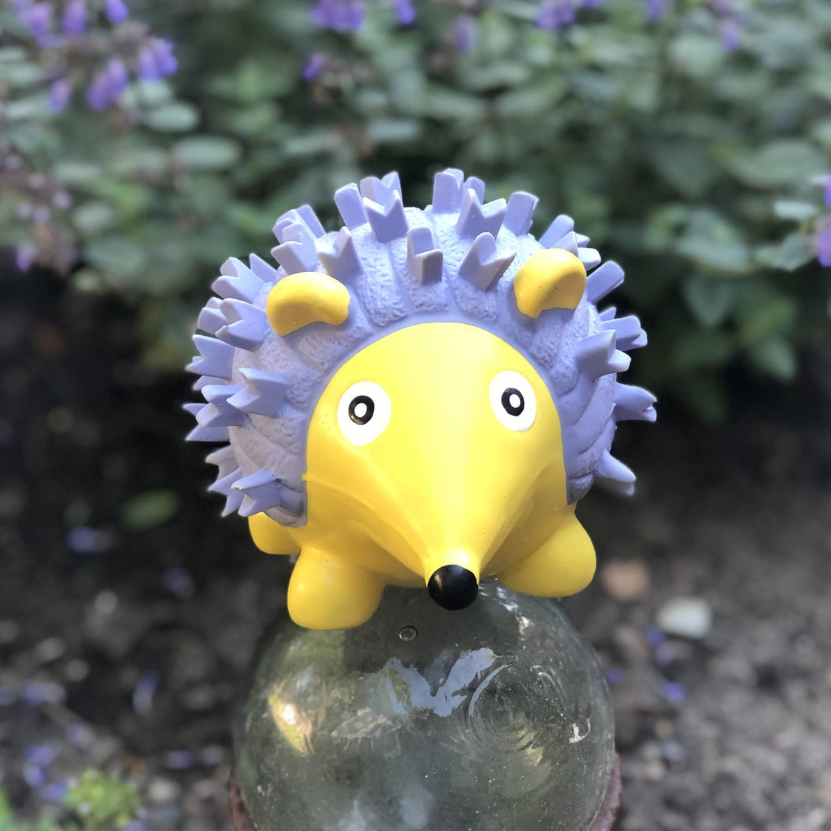Violet Hedgehog Ruff-Tex® Ball Dog Toy, Small