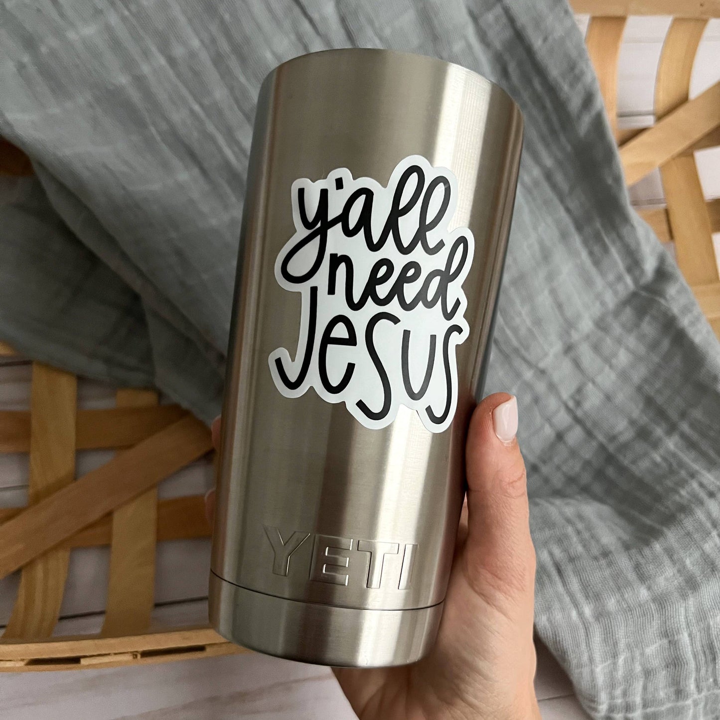 Y'all Need Jesus | Christian stickers | Yall need Jesus