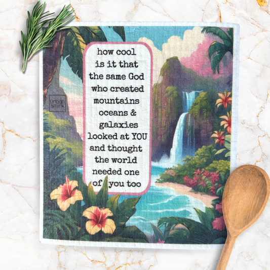 Same God -  Inspirational Swedish Dishcloth