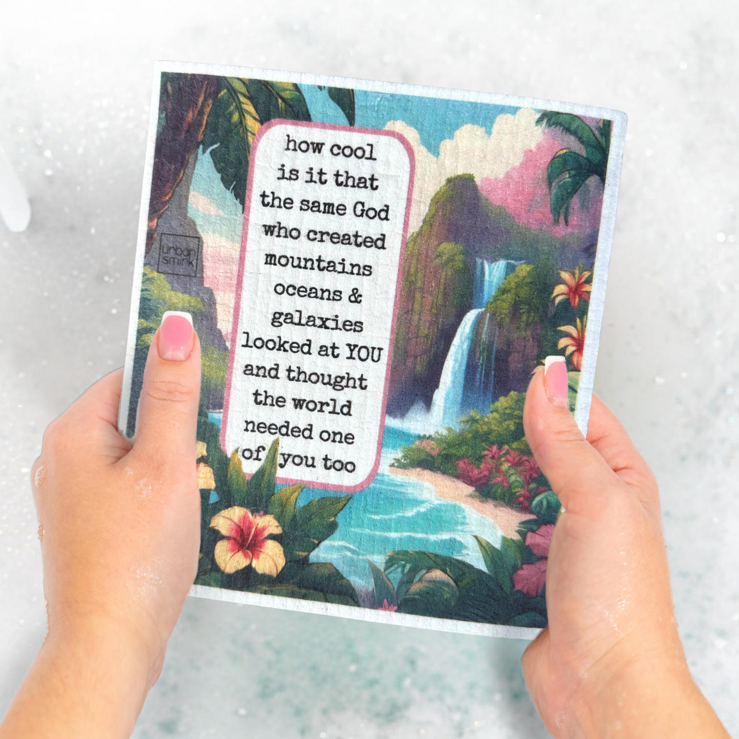 Same God -  Inspirational Swedish Dishcloth