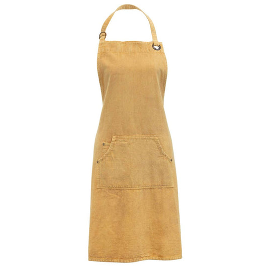 Dijon Stonewashed Cotton Apron