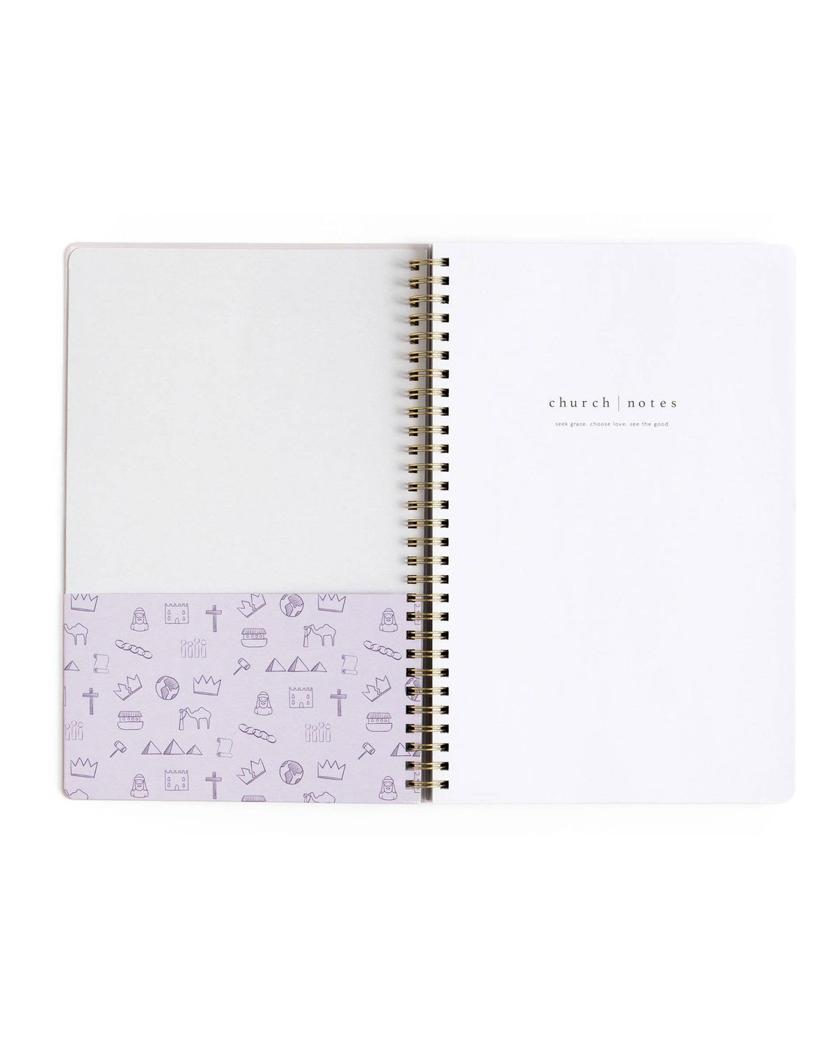 Lilac Church Notes Bible Reference Notebook