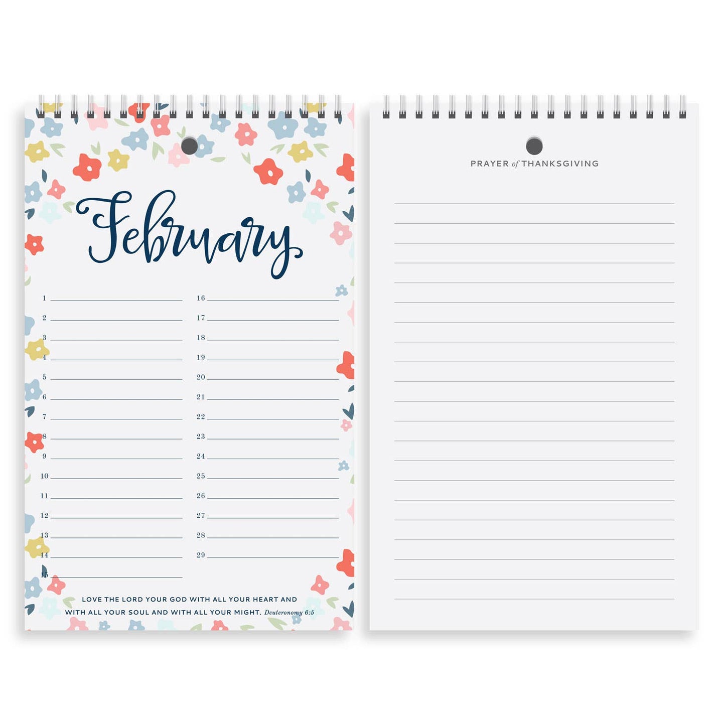 Yearly Gratitude Journal, Joyful Stripes