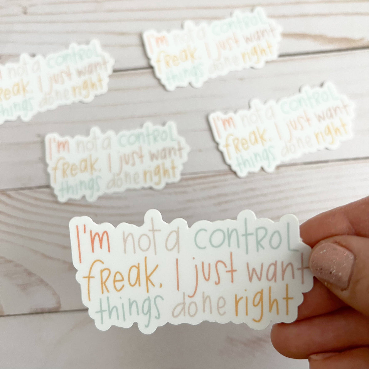Control Freak Sticker