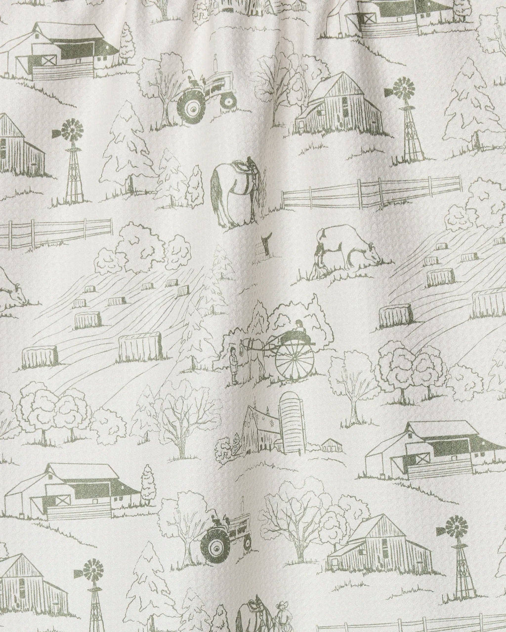 Farmyard Tea Towel