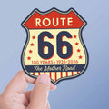 The Mother Road Route 66 Sticker - 100th Anniversary Decal