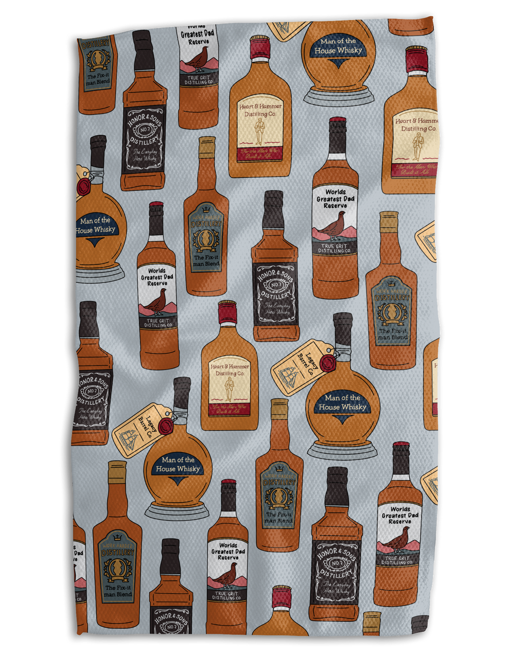 Best Dad Whiskey Kitchen Towel