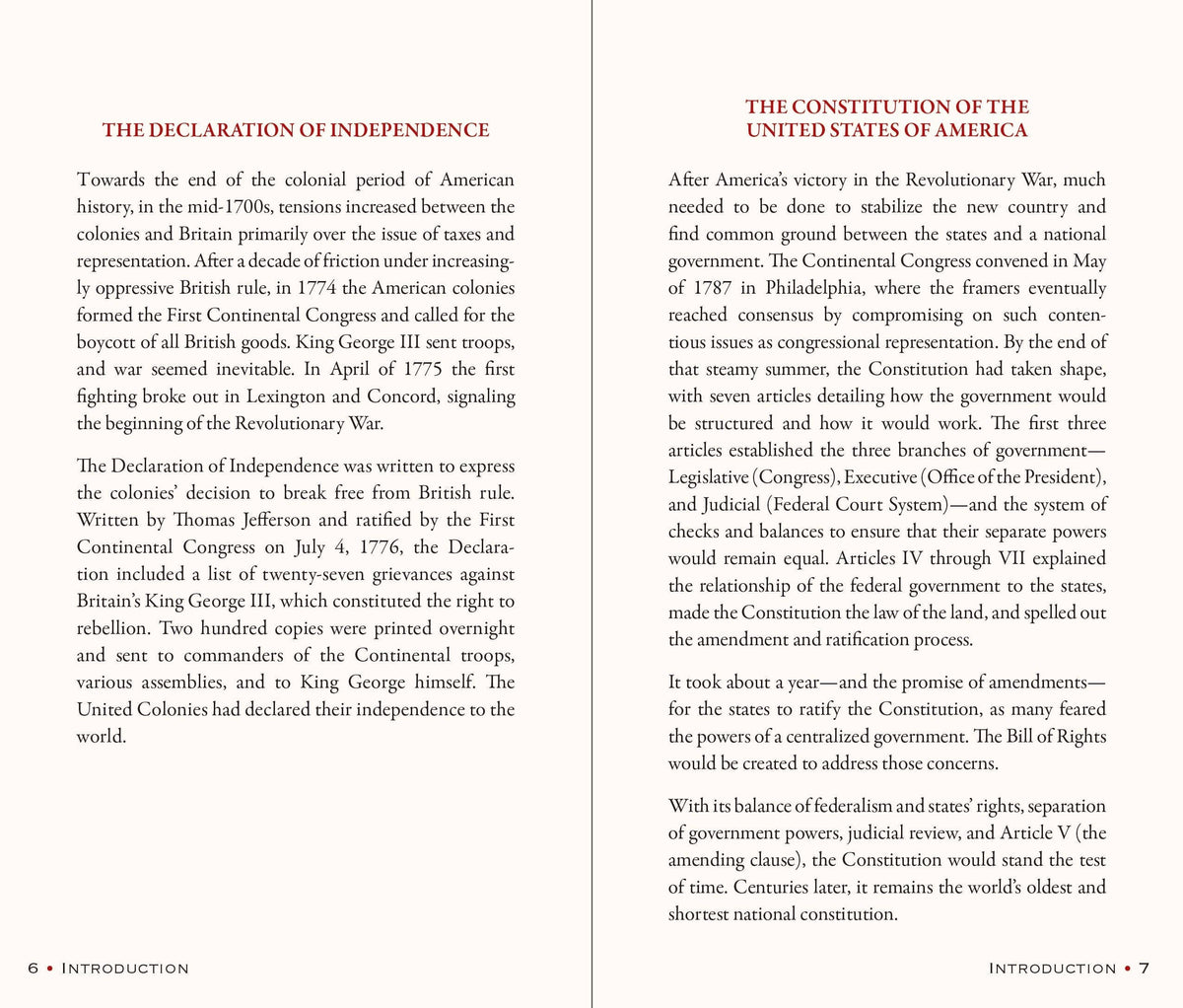 The Constitution of the United States of America