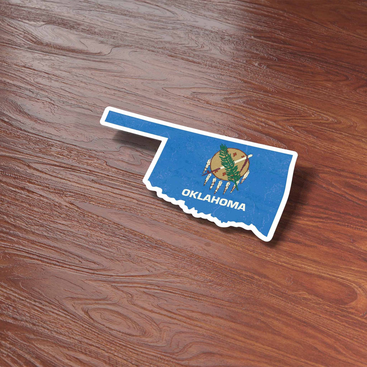 Oklahoma State Flag Sticker