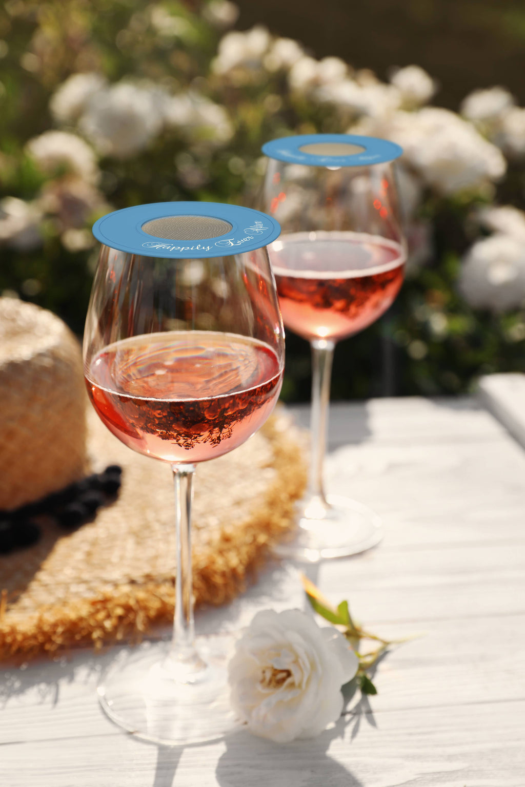 Wedding Wine Glass Covers - Sets of 2