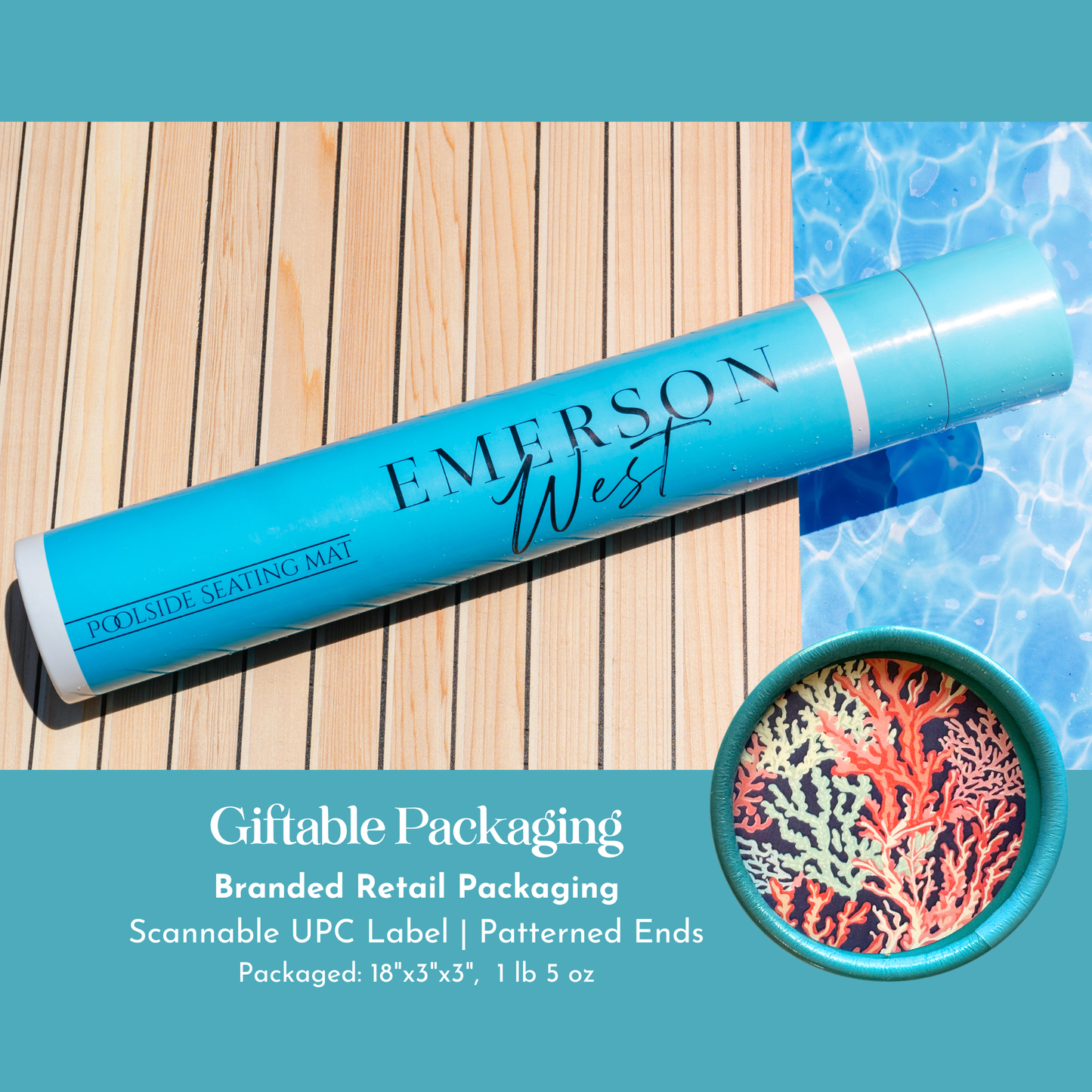 Neoprene Poolside Seating Mats