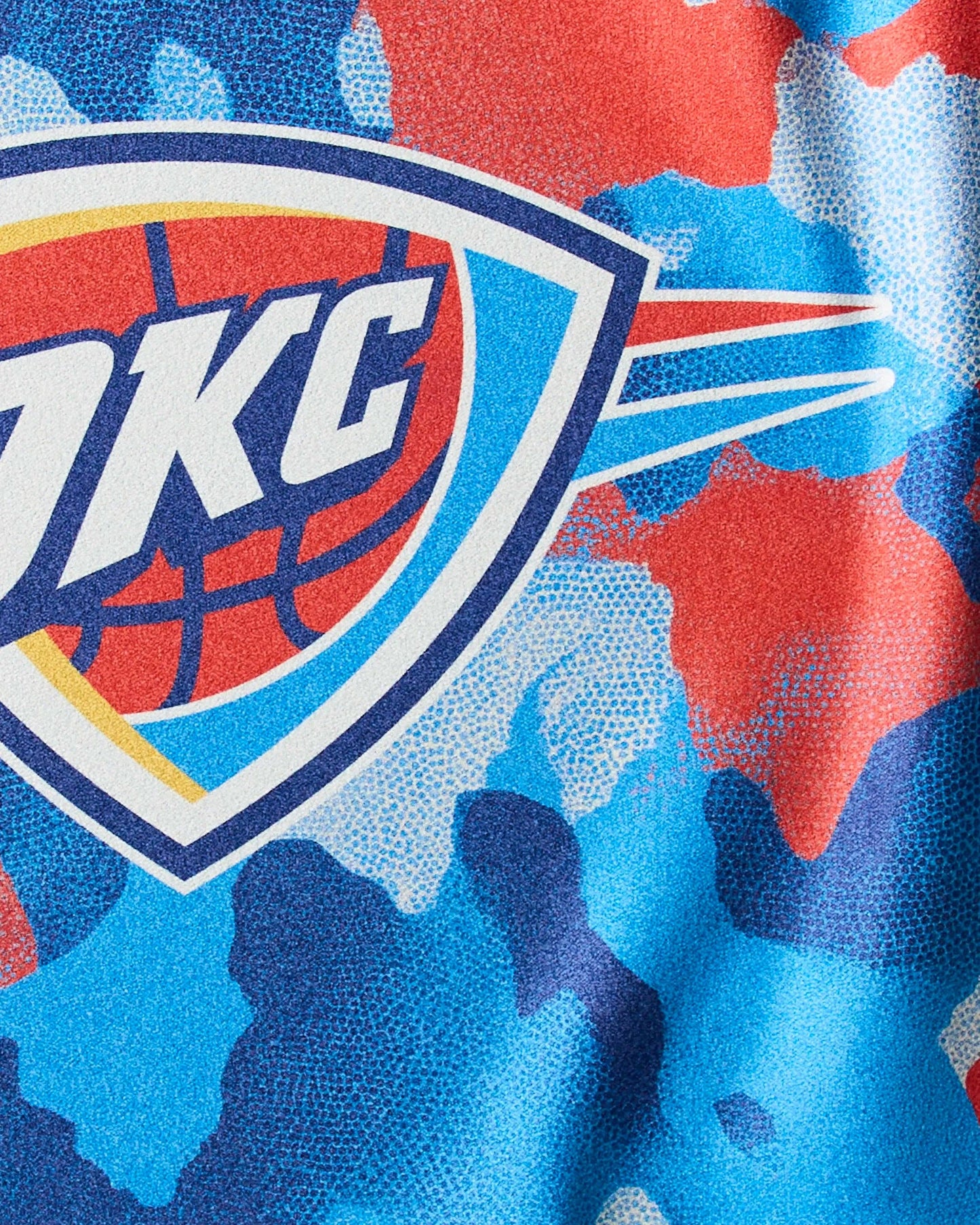 OKC Thunder Camo Fitness Towel