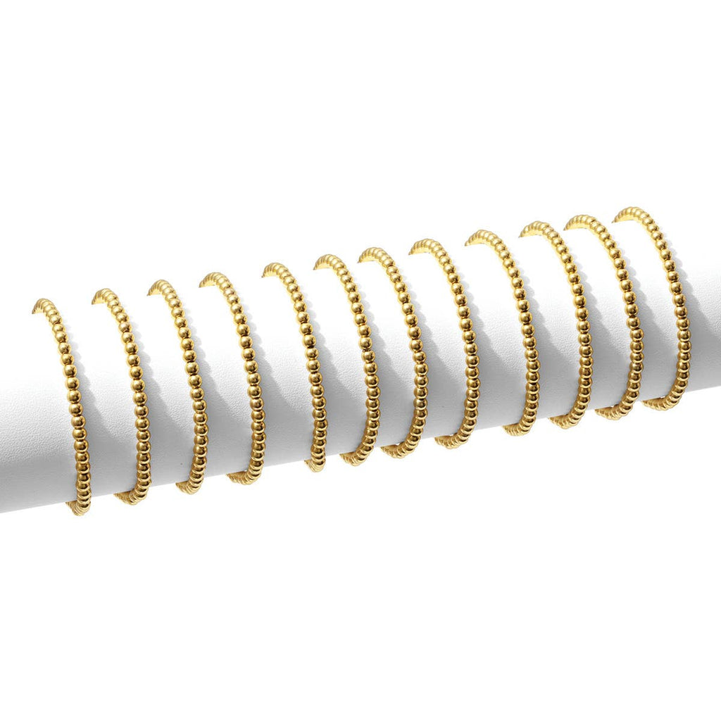 4mm Bead Stretch Bracelet