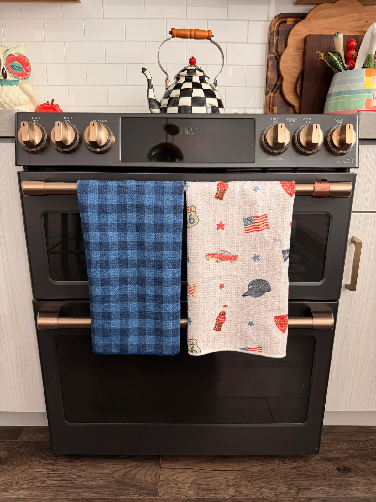Highway Roadtrip: Double-Sided Hand Towel