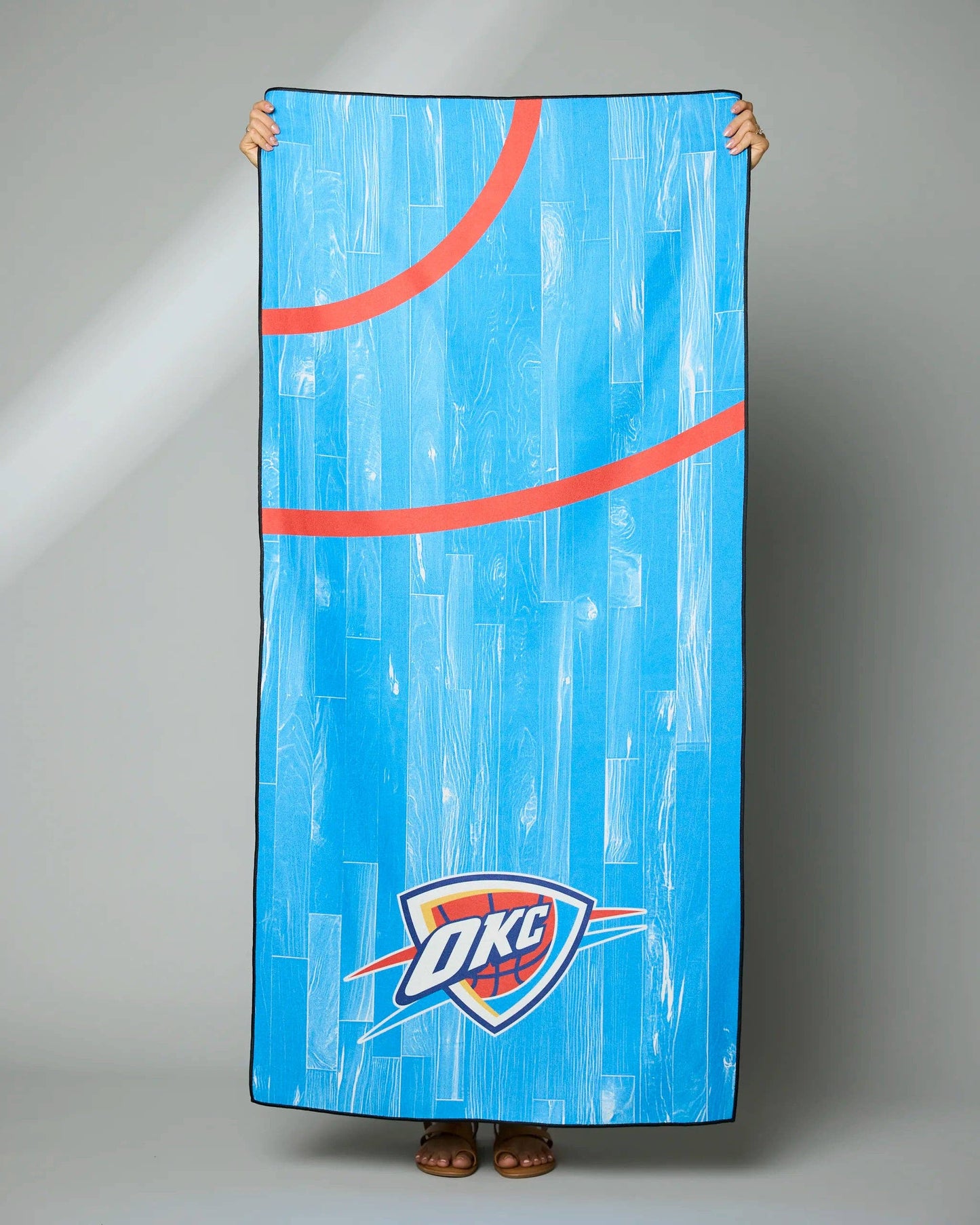 OKC Thunder Zone Beach Towel