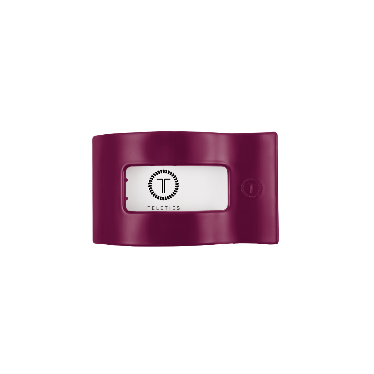 Mulberry | Small |Flat Rectangle Hair Clip
