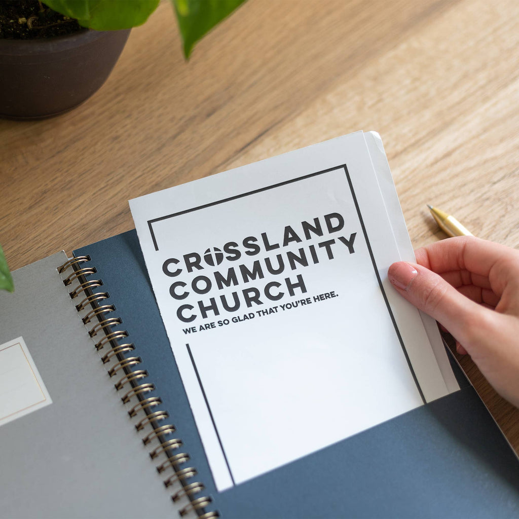 Navy Church Notes Bible Study Notebook
