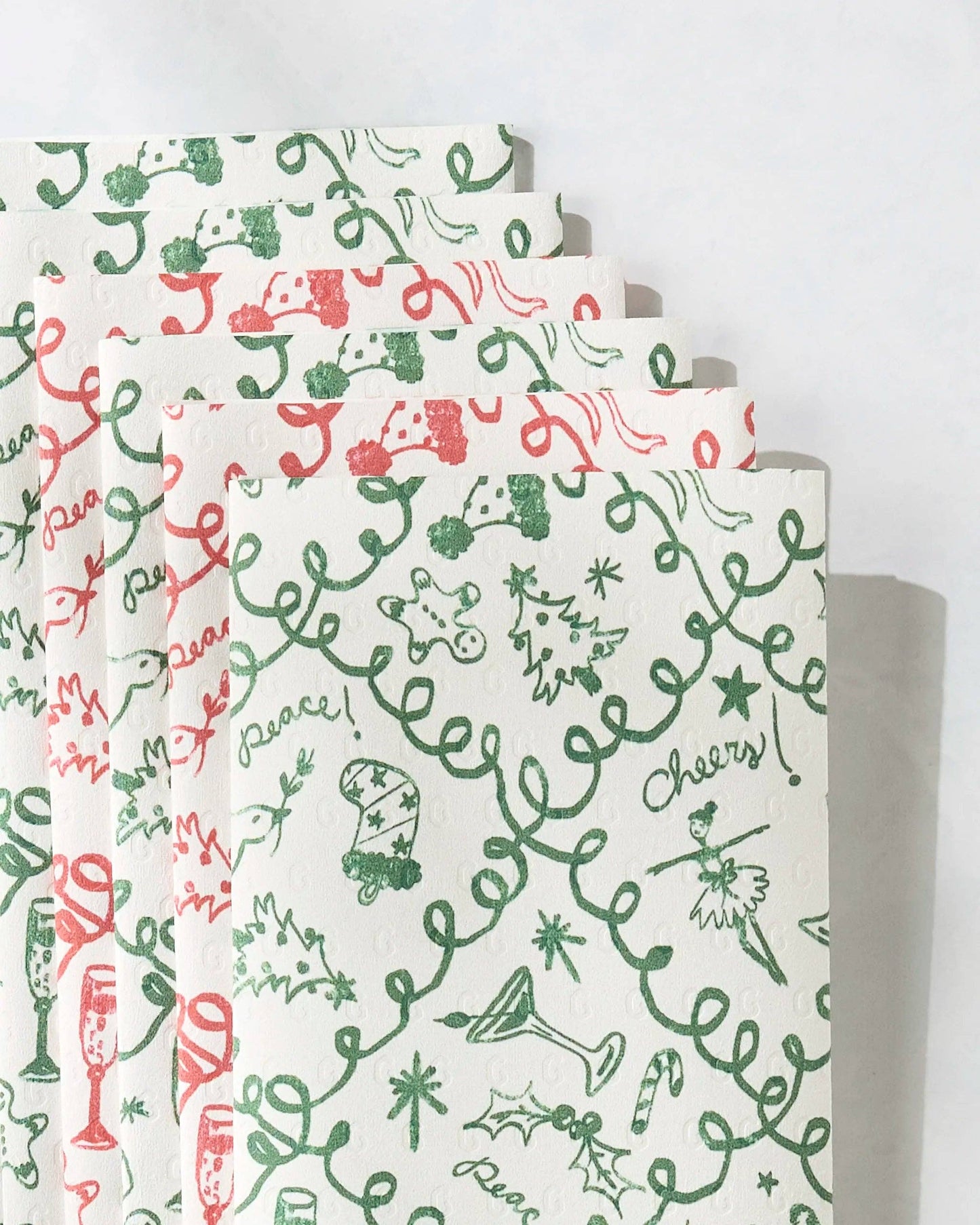 Holiday Doodling Not Paper Towel