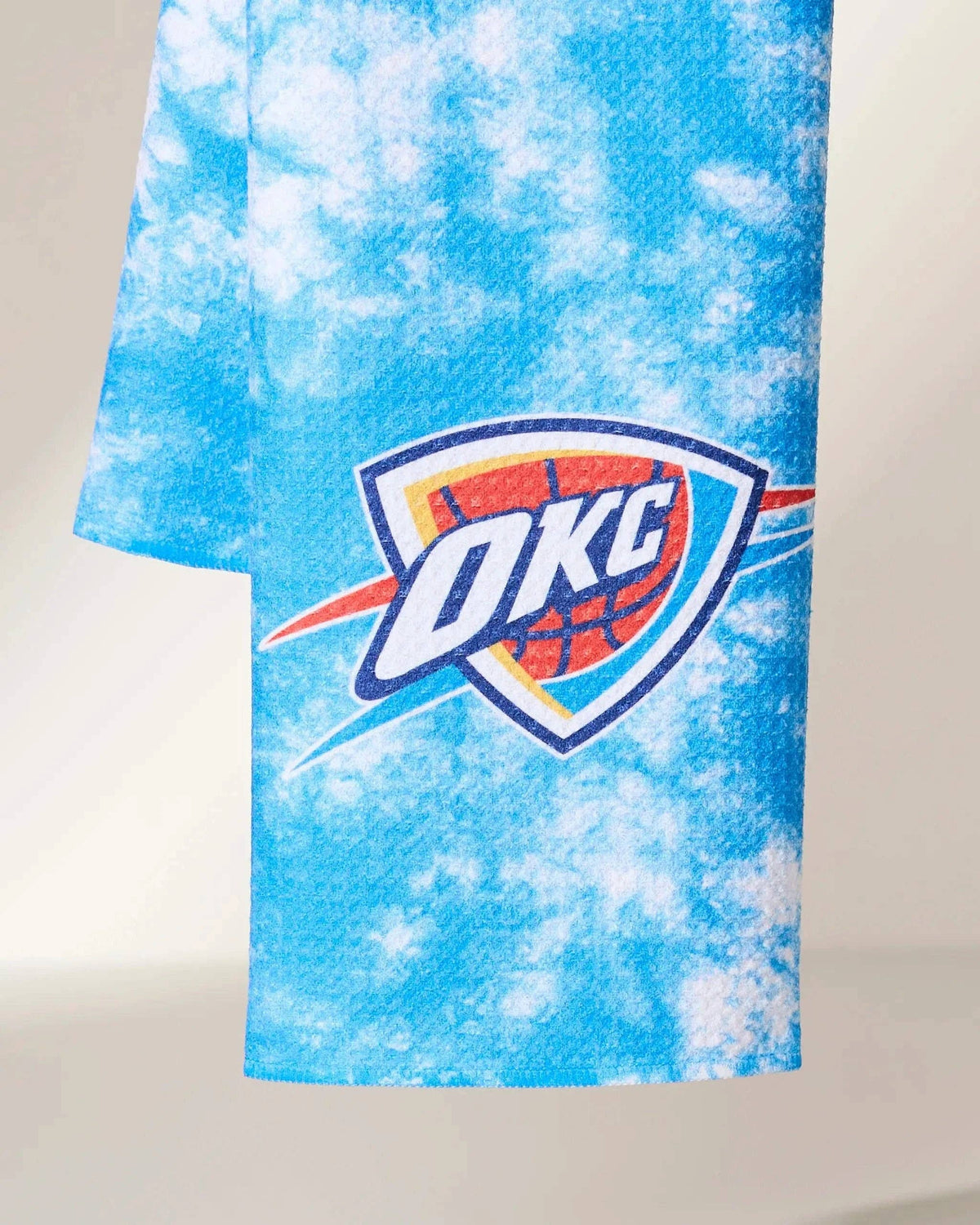 OKC Thunder Flash Tea Towel