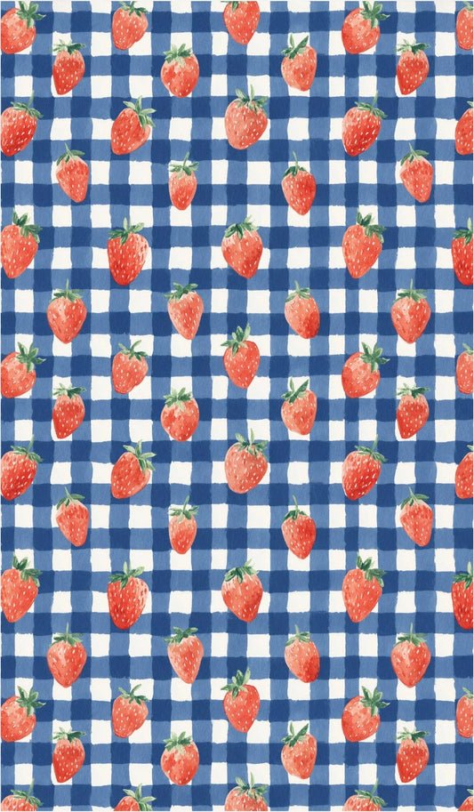 Berry Sweet Picnic: Reversible Washcloth