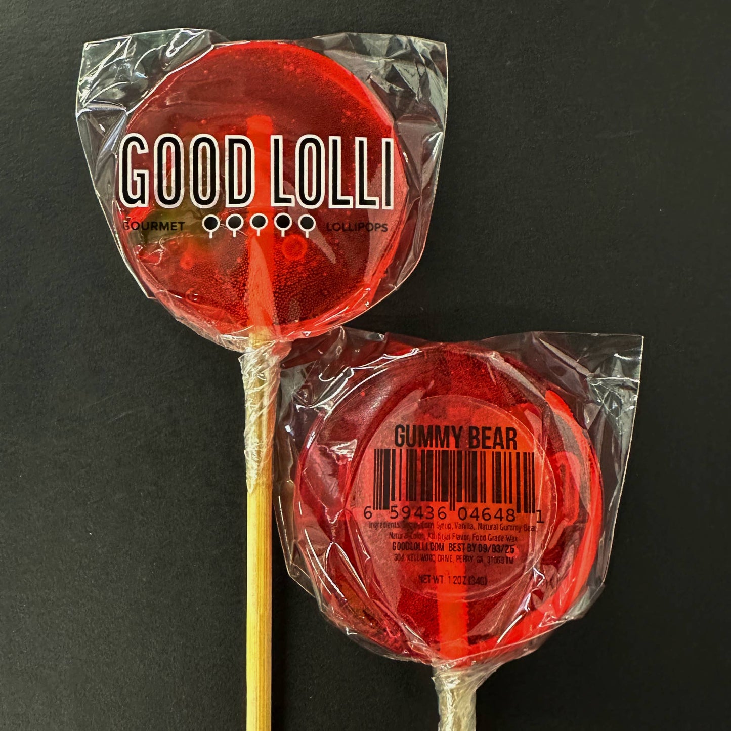 GUMMY BEAR LOLLIPOP