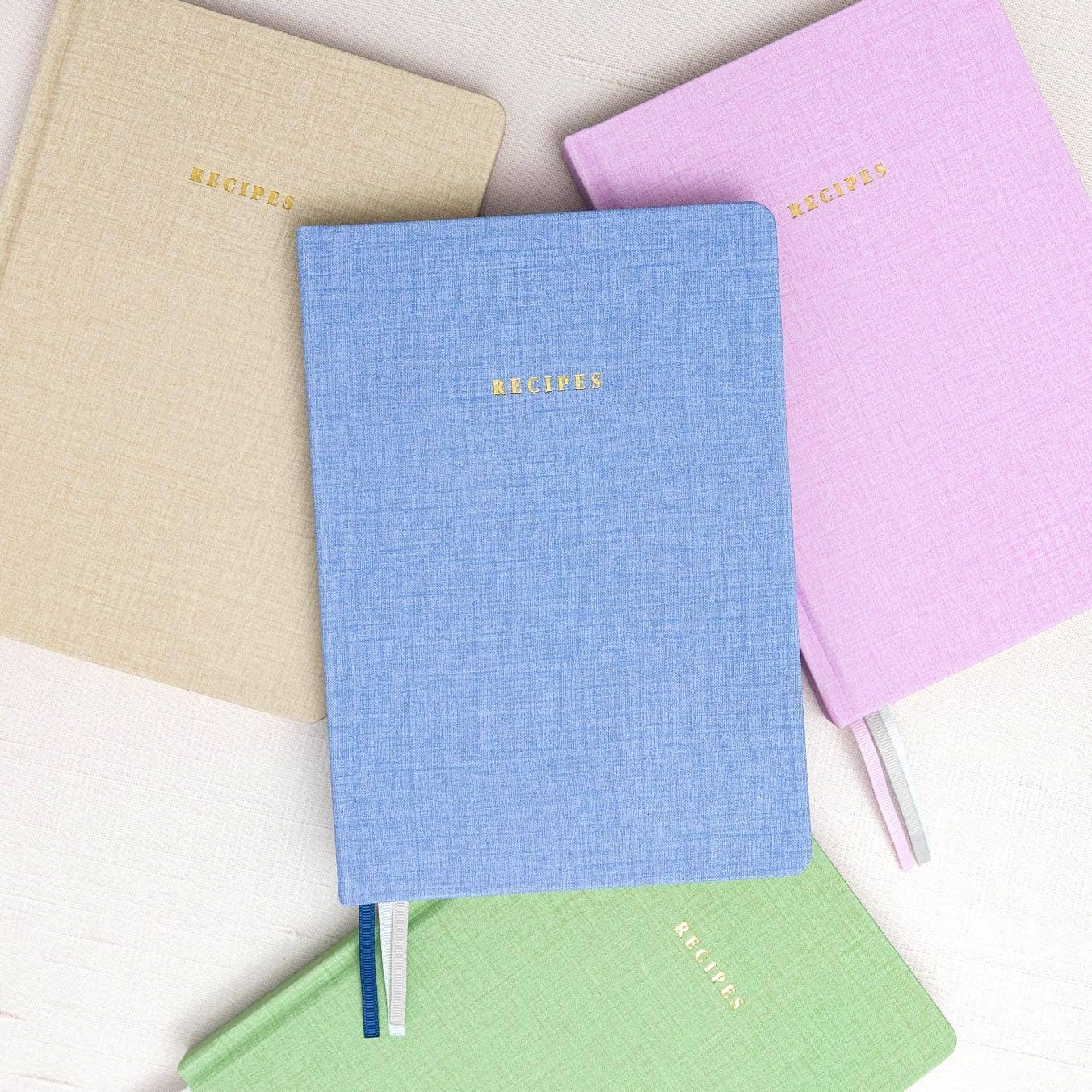 Blank Recipe Cooking Notebook - Sage