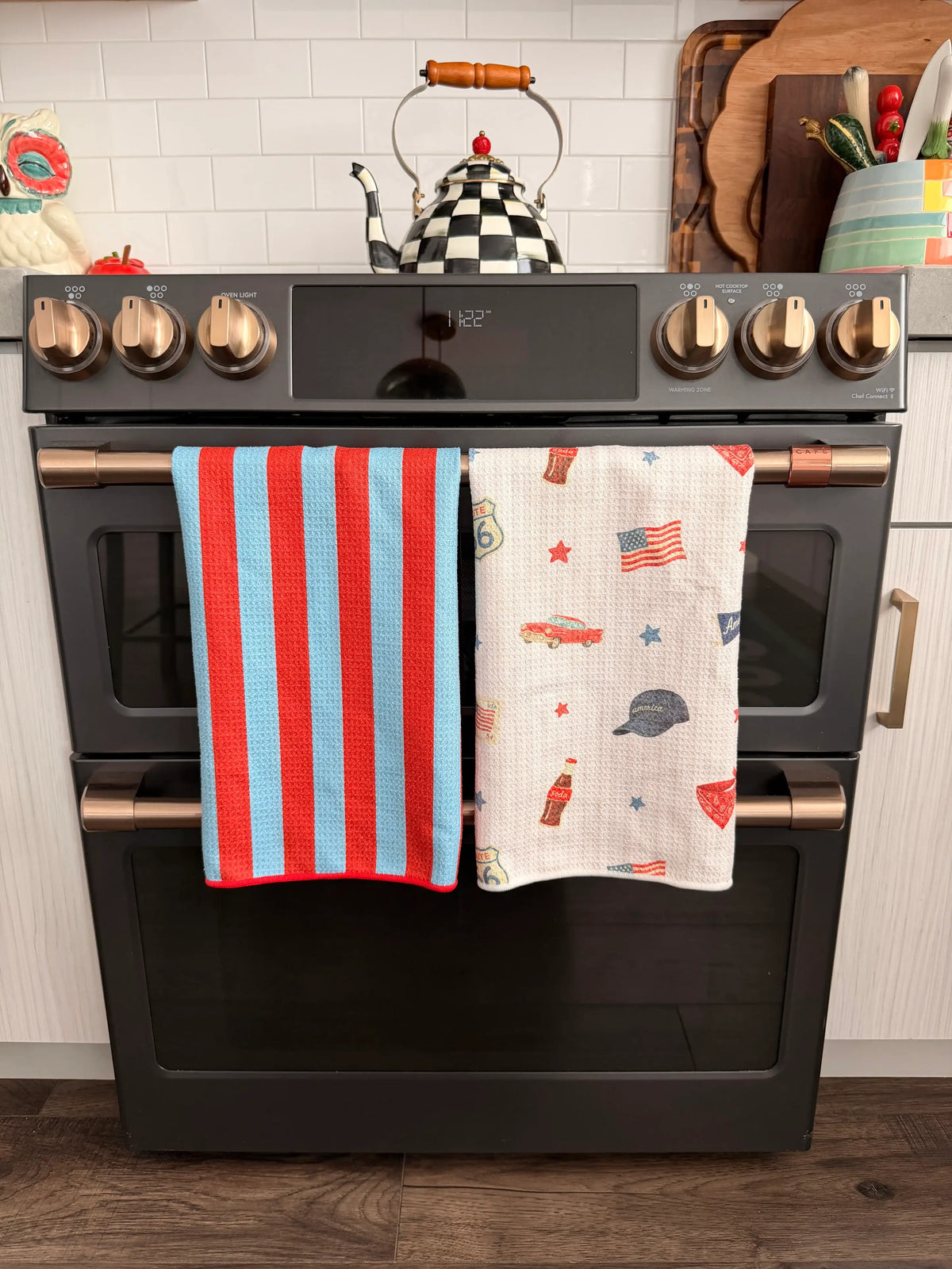 Highway Roadtrip: Double-Sided Hand Towel