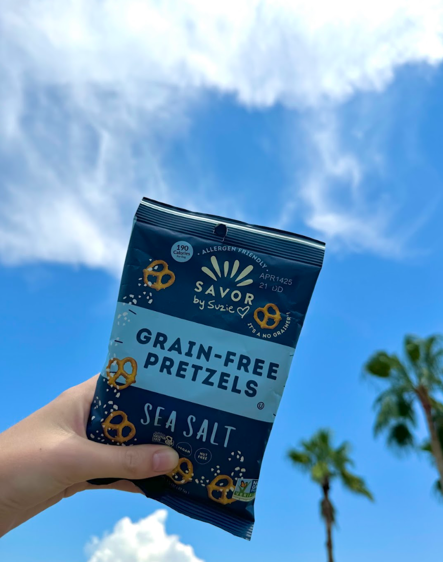 Sea Salt Grain Free Pretzels Mini Bags 1.5 oz