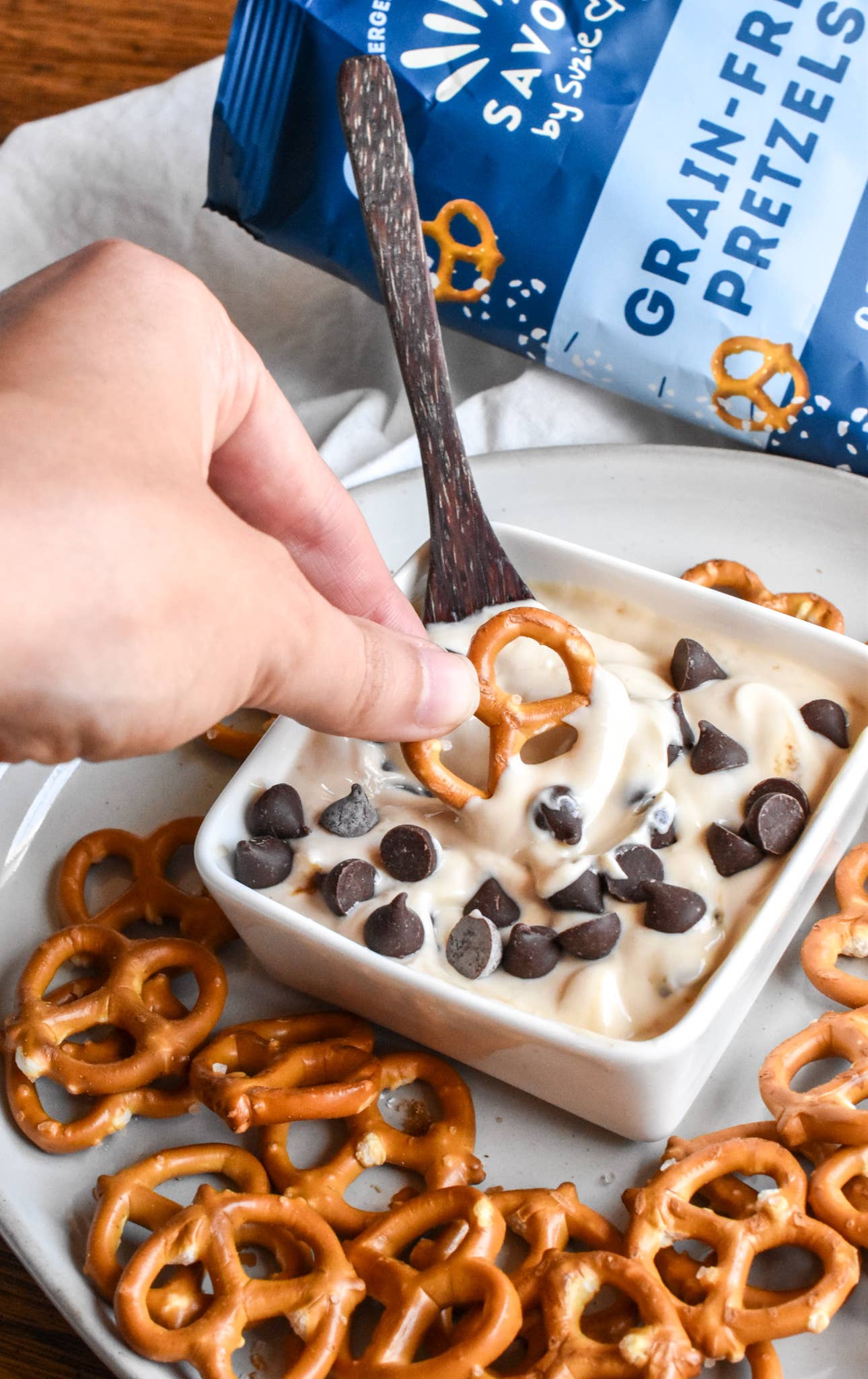 Sea Salt Grain Free Pretzels Mini Bags 1.5 oz