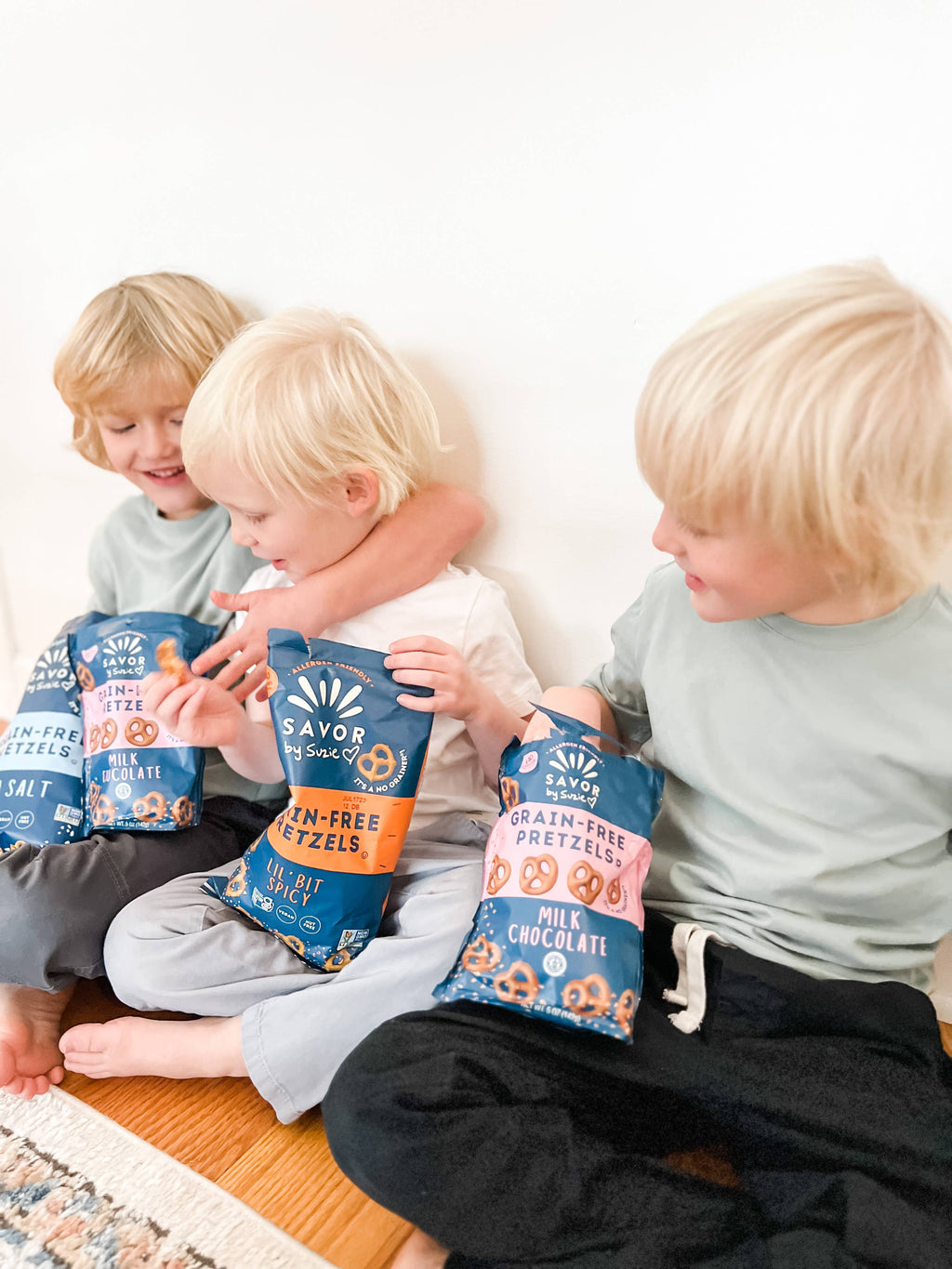 Spicy Grain Free Pretzels Mini Bags 1.5oz