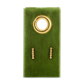 Dot Bar Stud On Velvet Gift Tag