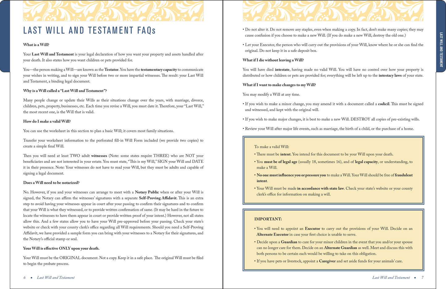 My Family Estate Legal Document Kit