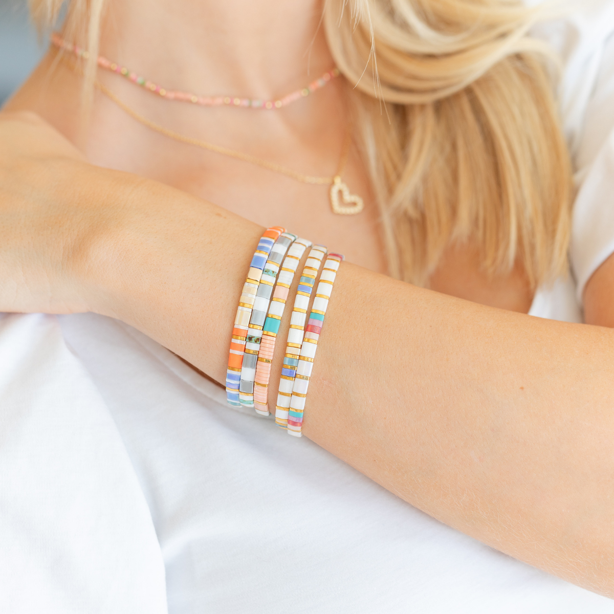 Choose Your Colors - Miyuki Tila Bracelets