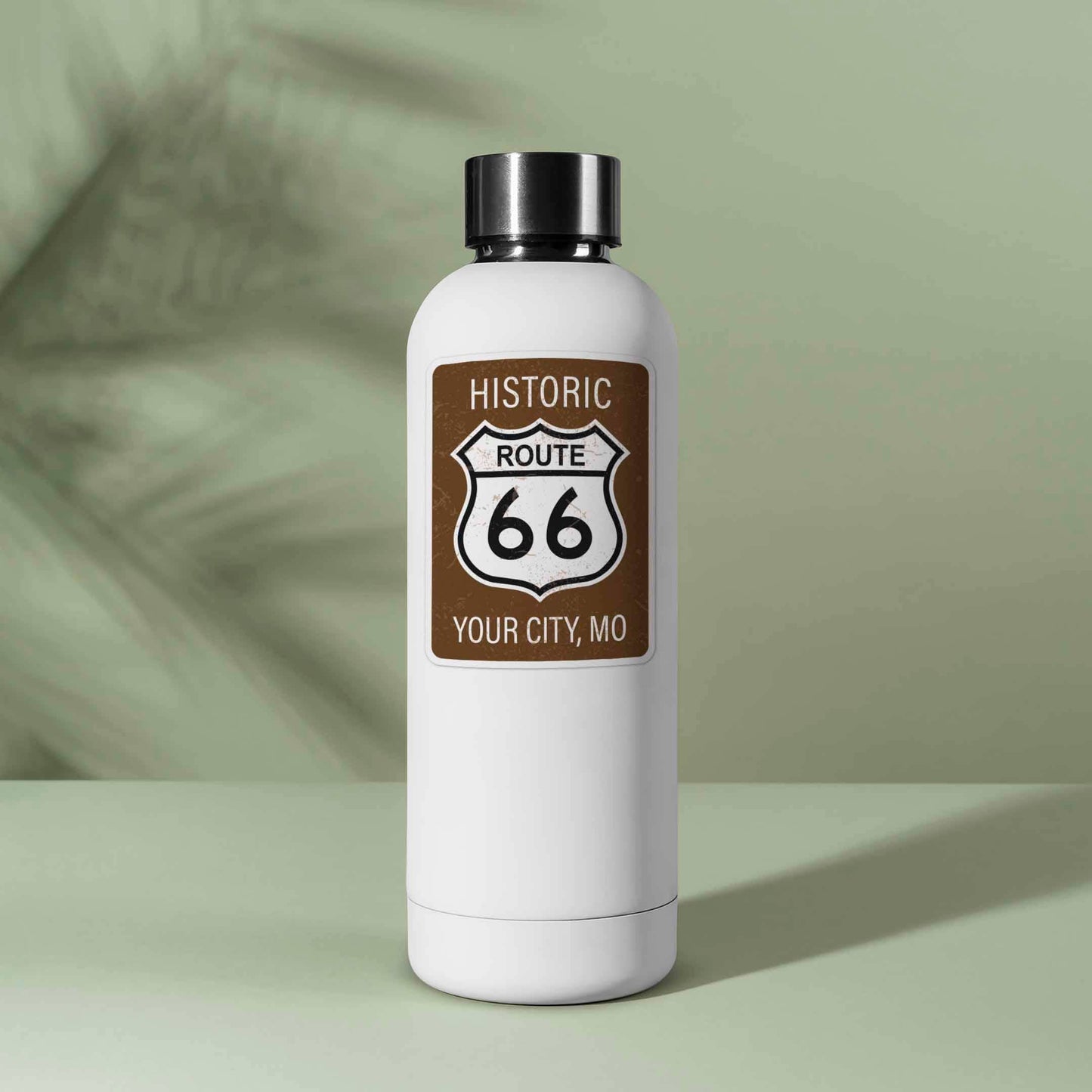 Custom Route 66 Stickers - Name Drop Travel Decals