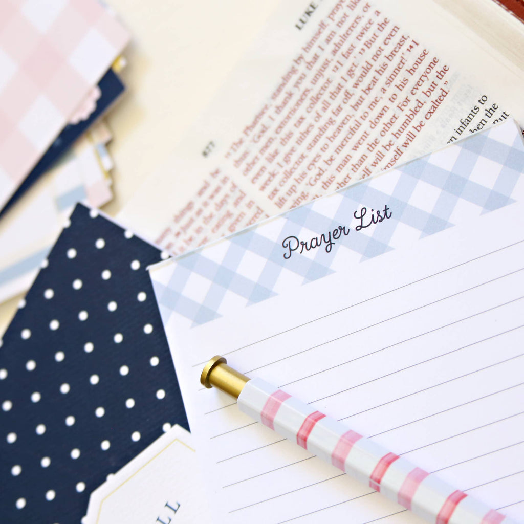 Notepad, Prayer List