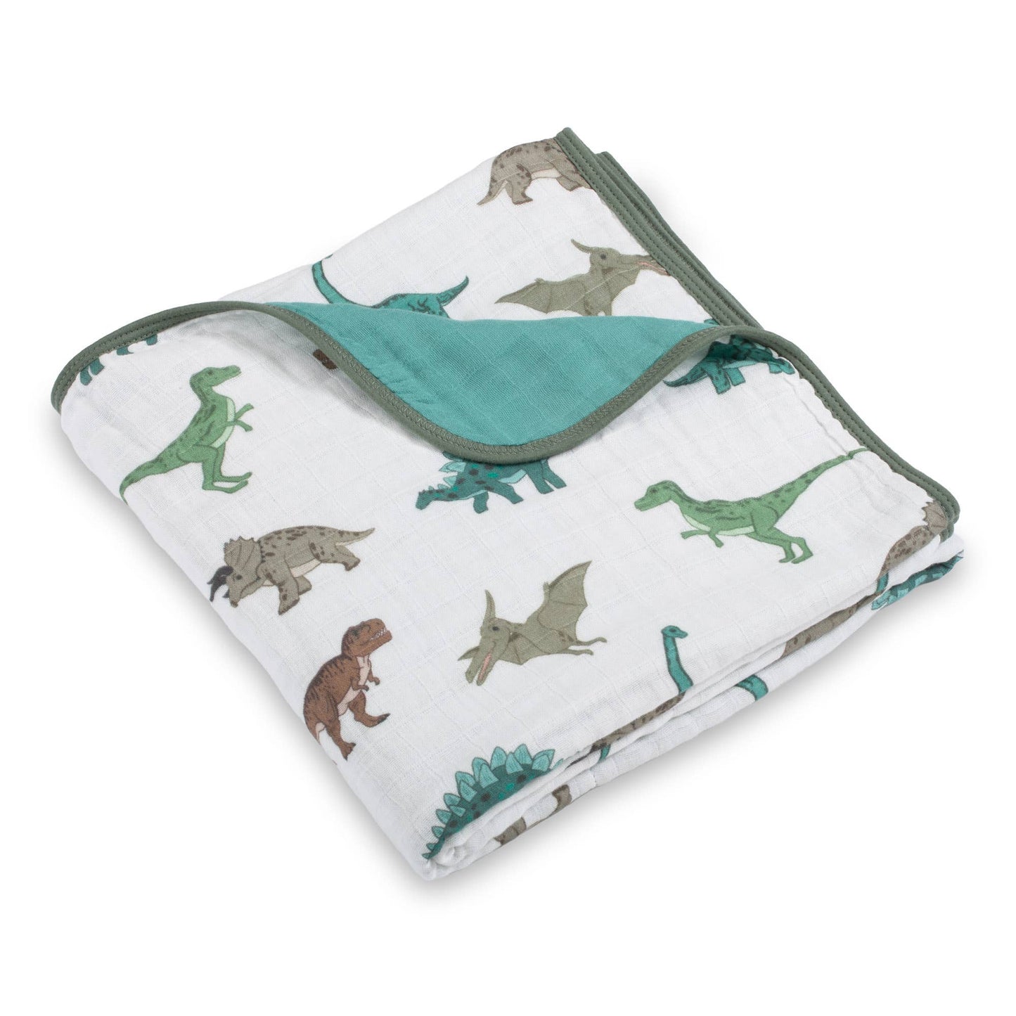 Dinosaur Toddler 100% Cotton Baby Toddler Muslin Blanket