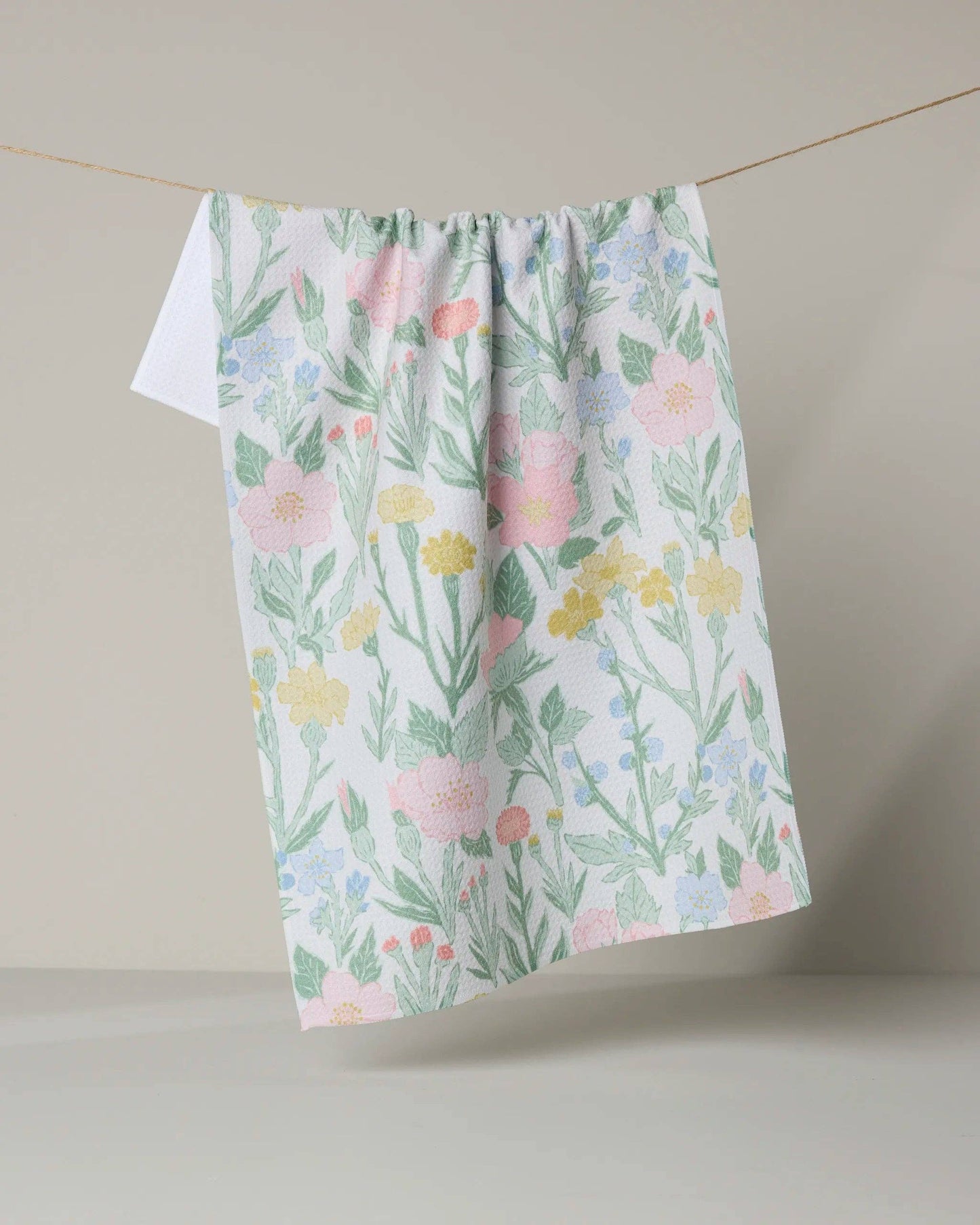 Wildflowers in Bloom Tea Towel