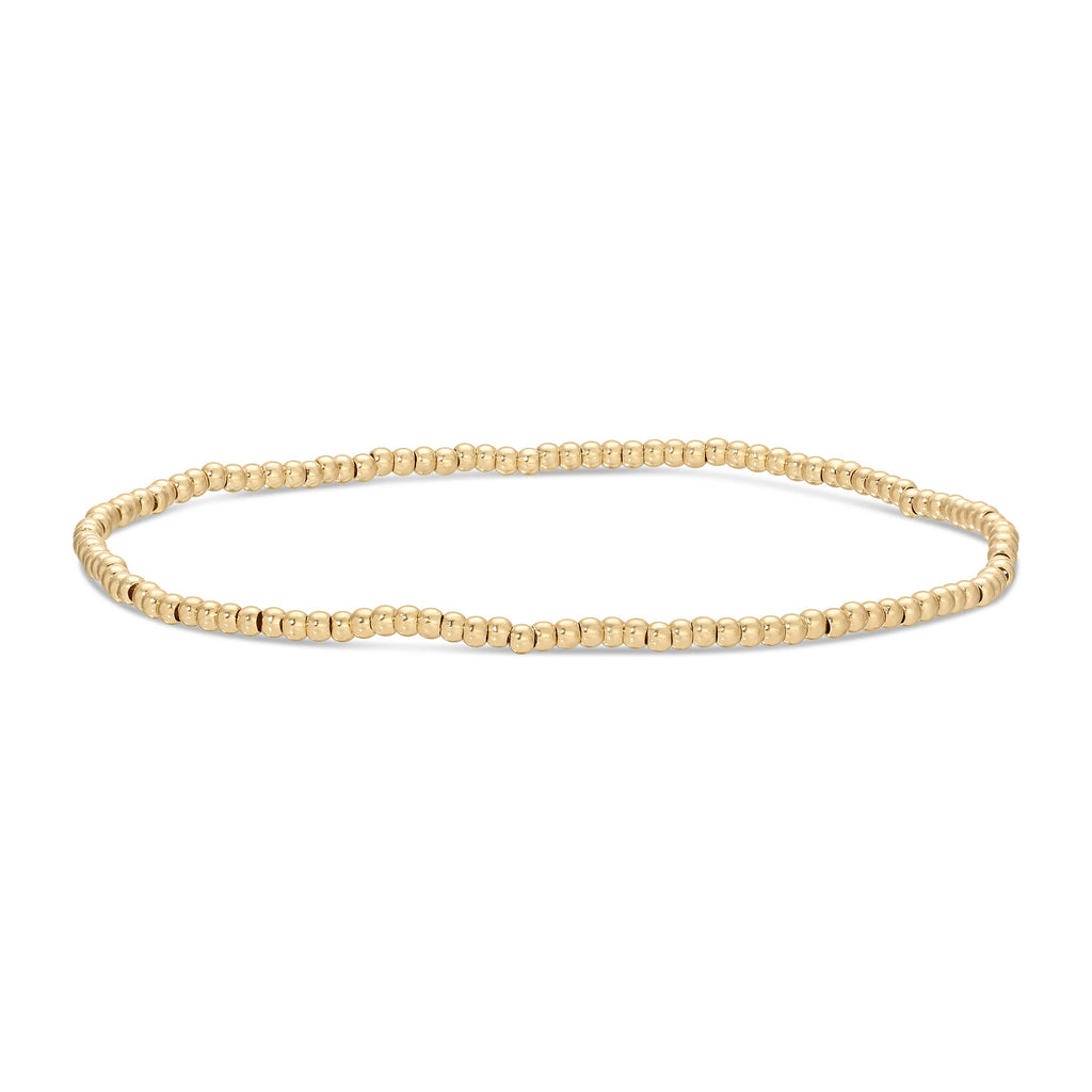 2mm Stretch Bead Bracelet