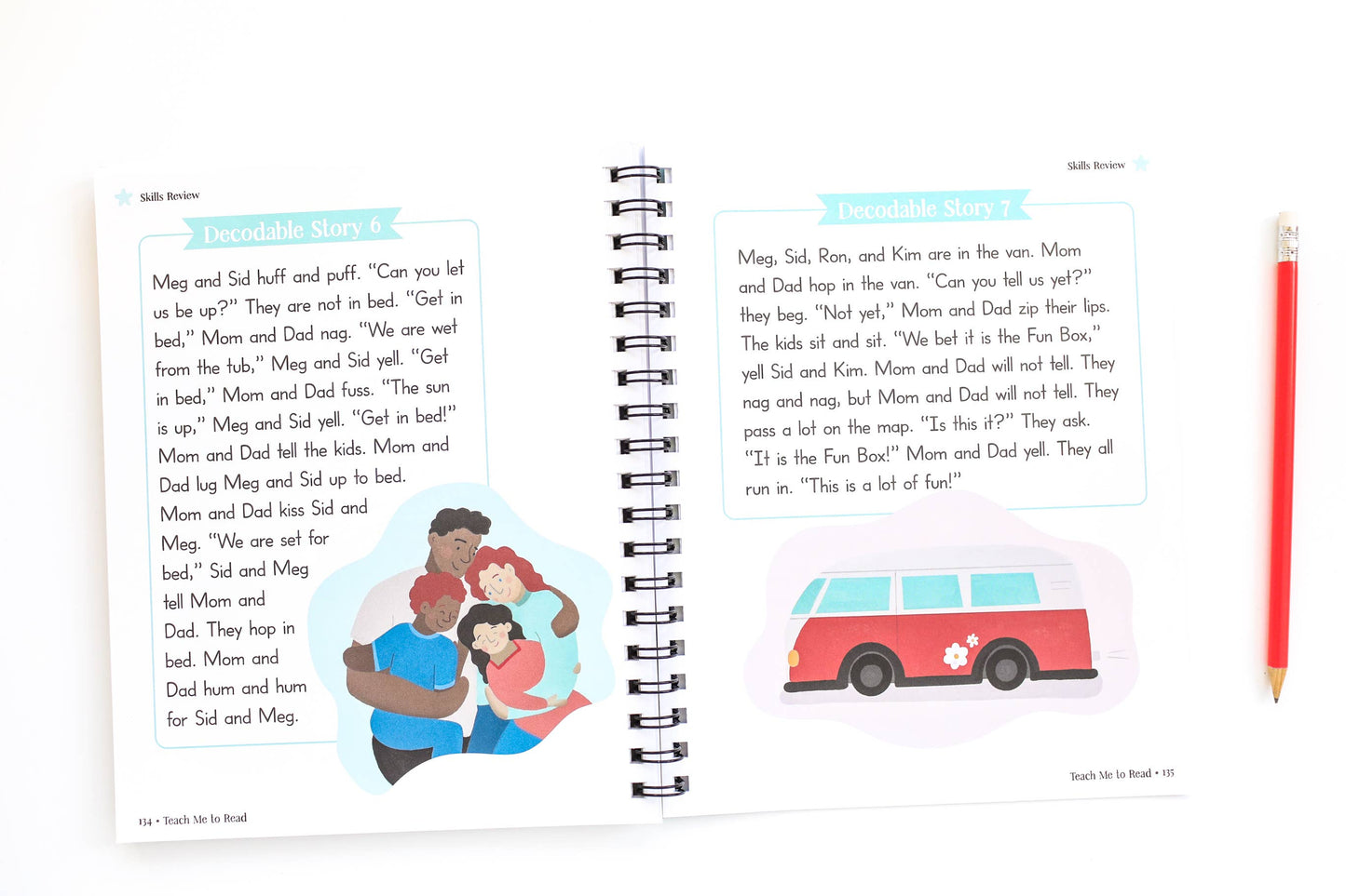 Teach Me to Read: A Parent Guided Student Workbook for Kids