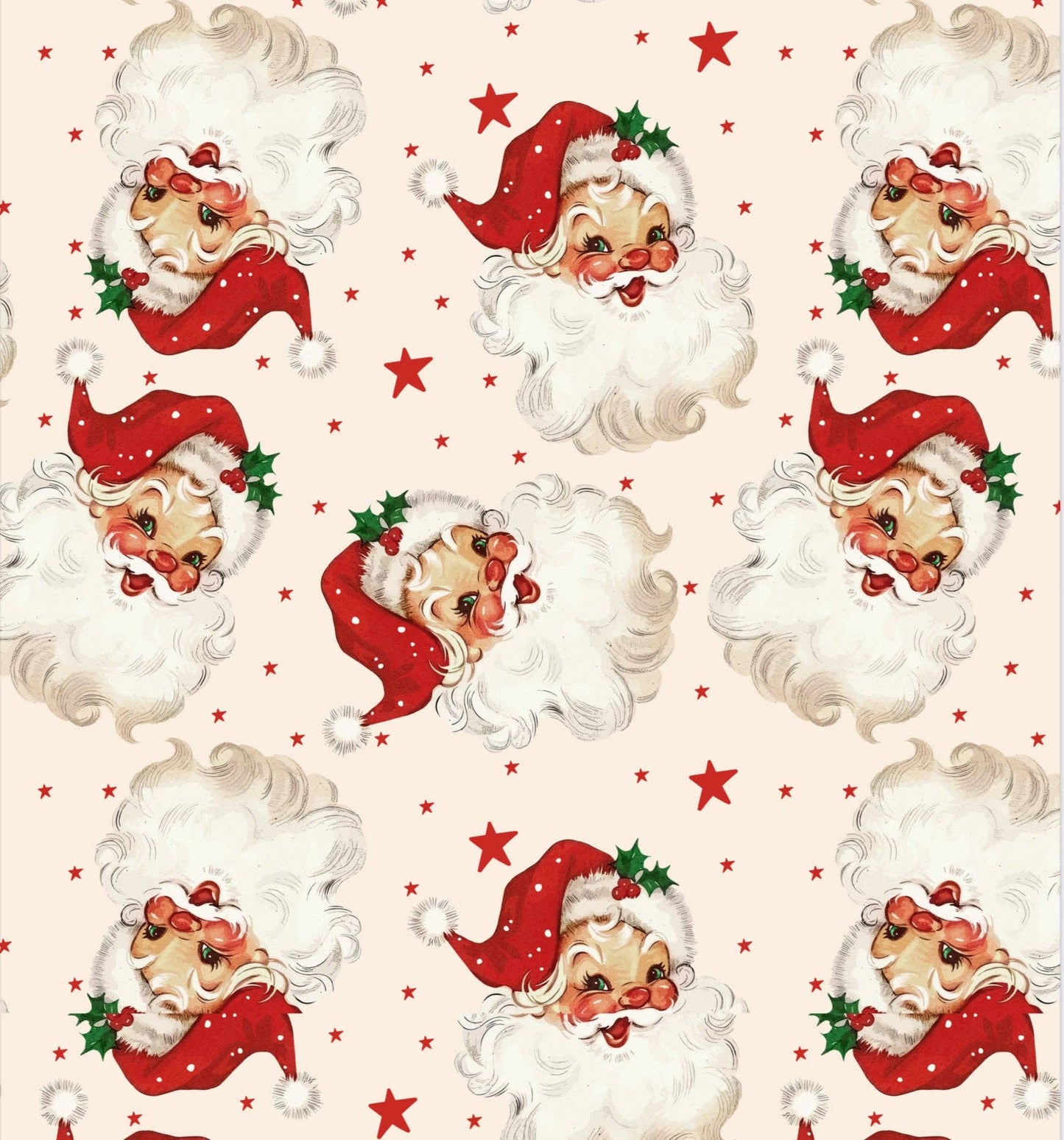 Merry McSanta: Double-Sided Washcloth