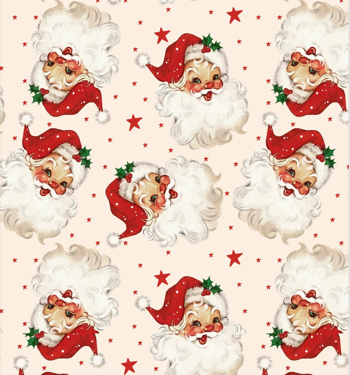 Merry McSanta: Double-Sided Washcloth