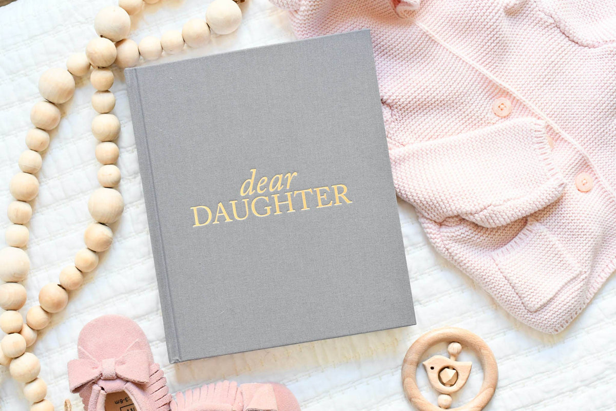 Dear Daughter Childhood Keepsake Book | Christmas Gift